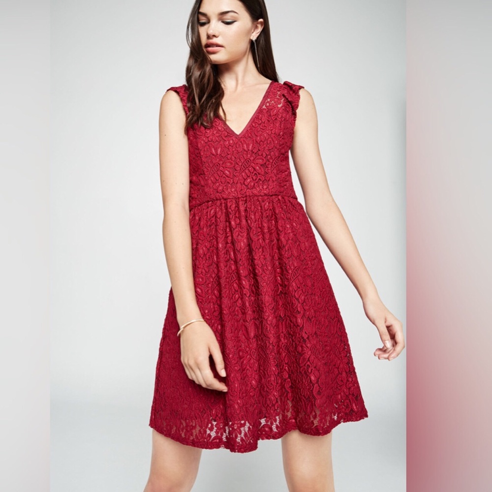 NWT BCBGeneration Garner Lace Dress Size 4